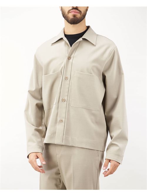 Virgin wool blend shirt I'm Brian I'M BRIAN | Shirt | CA3100152